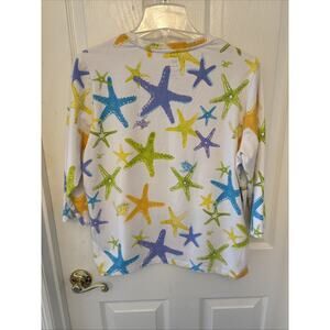 Palm Harbor Women’s PXL pullover 3/4 length sleeve. Comfy Poly cotton Blend